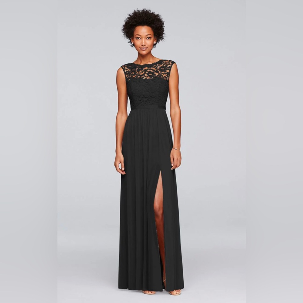 davids bridal Bridesmaids dress